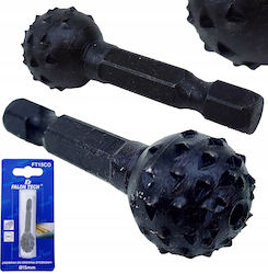 Ball-shaped Rasp Cutter File Wood 15 Mm Hex Falon-tech