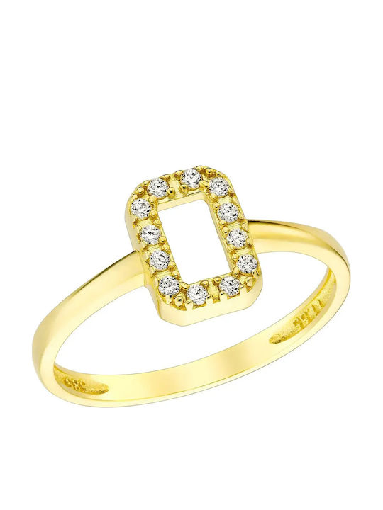 Ioannis Kosmima Women's Ring with Zircon from 9...