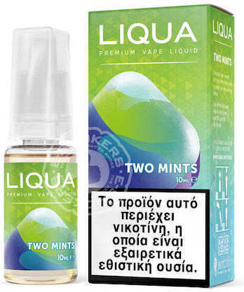 Liqua Liqua E-Liquid Two Mints 6mg 10ml