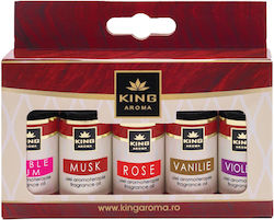 Pachet Special De 5 Uleiuri Aromatice Parfumate Dulci King Aroma