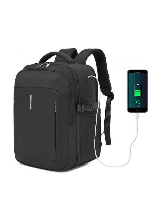 Miss Lulu Backpack Αδιάβροχο Μαύρο
