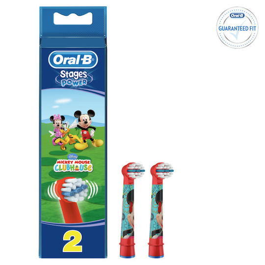 Oral-B Electric Toothbrush Spare Parts Stages Power 2 Pieces for 3m+