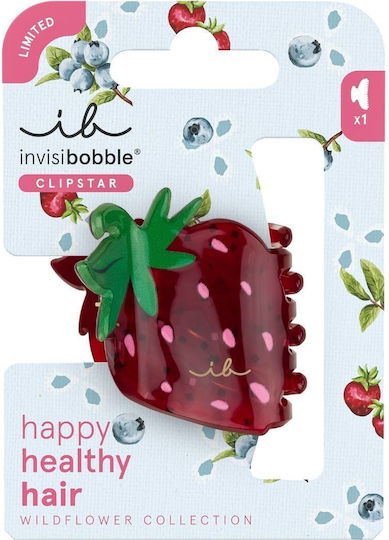 Invisibobble Clipstar Κλάμερ Μαλλιών Wildflower Berry Brighter 1 Τεμάχιο