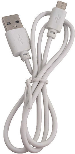 Charging Regular USB 2.0 to Micro USB Cable White 0.79m 171220068 1 Piece