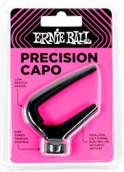 Ernie Ball 9631 Precision Kapodaster Schwarz Akustische & Elektrische