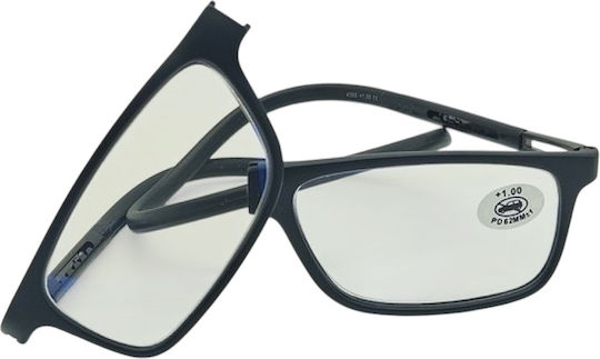 Optix Vision Γυαλιά Πρεσβυωπίας +3.50 με Μαγνήτη σε Μαύρο χρώμα 4386300355
