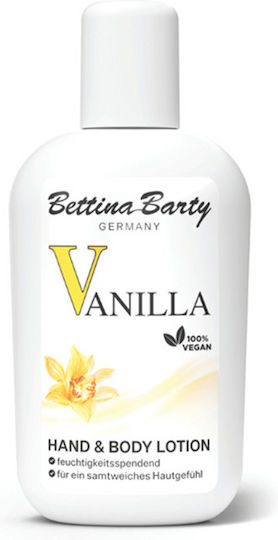 Bettina Barty Hand & Ενυδατική Lotion Σώματος με Άρωμα Βανίλια 50ml