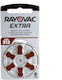 Rayovac Допълнителни Батерии за Слухови Апарати 312 1.45V 6 бр