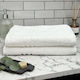 Olia Home Hotel Face Towel 90x50cm White