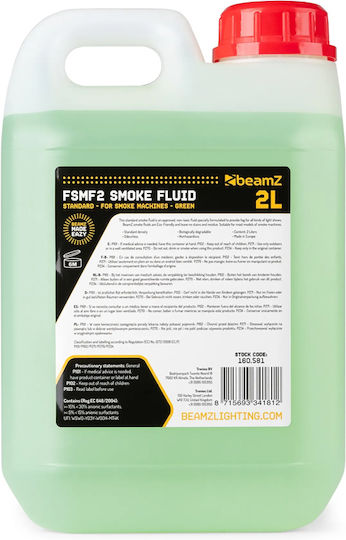 Beamz Fsmf2 Lichid De Ceață 2l Standard Verde