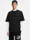 Herrenblusen T-Shirt Schwarz