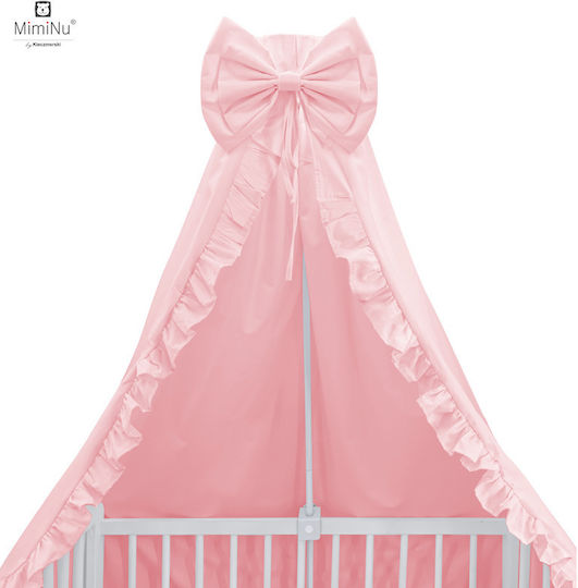 MimiNu Crib Mosquito Net Made of Beige Tulle 210x145cm