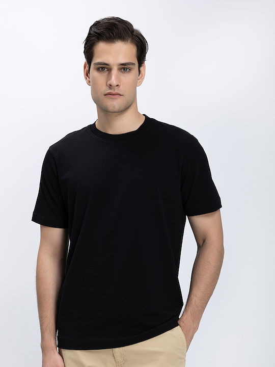 Herrenblusen T-Shirt Schwarz