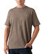 Tricou Shield Faded Taupe