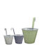 HOMie Hanging Metal Plant Pot Multicolour 16x16x14cm