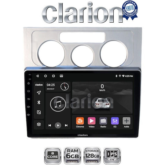 Clarion Gl53512 OEM Multimedia Car Screen VW Touran 2003 > 2010 CarPlay Android Auto BT GPS Wi-Fi GPRS Electriclife