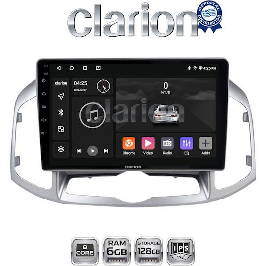 Clarion Gl53109 OEM Multimedia Car Audio System Screen Chevrolet Captiva 2006 > 2018 CarPlay Android Auto BT GPS WiFi GPRS Electriclife