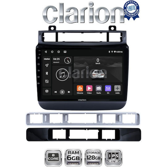 Clarion Gl53041 ОЕМ Мултимедийна Екран Автомобилен Volkswagen Touareg 2012 Apple CarPlay Android Auto Bluetooth GPS Вграден Wi-Fi GPRS Electriclife