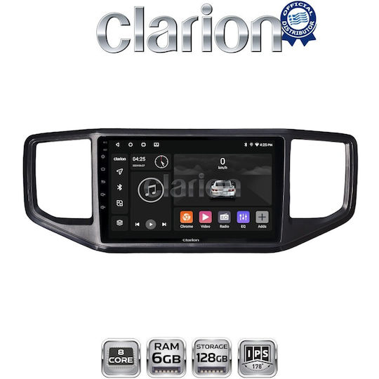 Clarion Gl53486 ОЕМ Мултимедийна Екран Автомобилна Система VW Amarok 2017 > 2021 CarPlay AndroidAuto BT GPS Wi-Fi GPRS ElectricLife