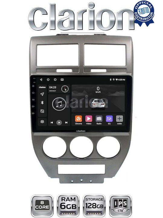 Clarion Gl53251 Oem Multimedia Auto-Audiosystem Jeep Compass 2007>2011 Carplay Android Auto Bt GPS Wifi GPRS Electriclife