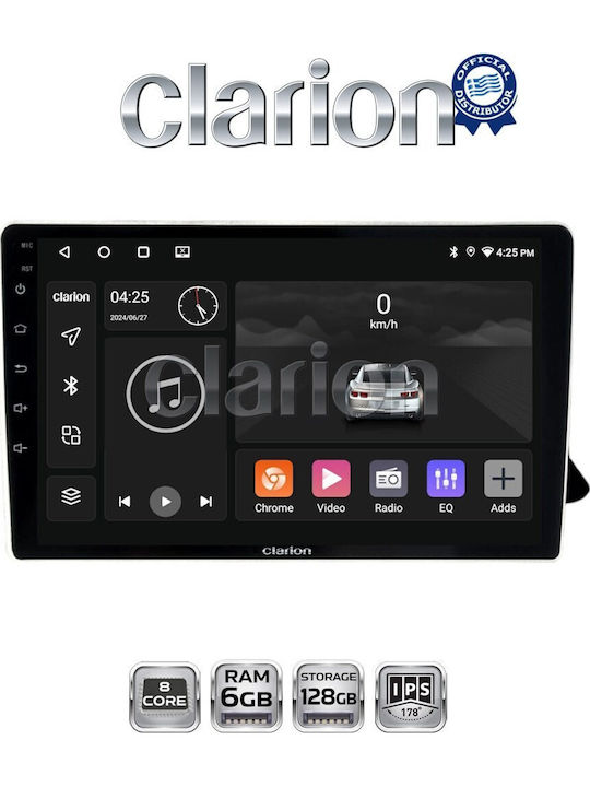 Clarion Gl53310 OEM Multimedia Car Audio System Screen Audi A4 2008 > 2013 CarPlay Android Auto BT GPS Wi-Fi GPRS Electriclife
