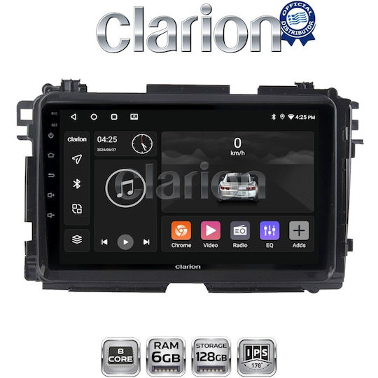 Clarion Gl53422 OEM Мултимедийна Екран Автомобилни Аудио Системи Honda HR-V 2015> CarPlay AndroidAuto BT GPS Wi-Fi GPRS ElectricLife