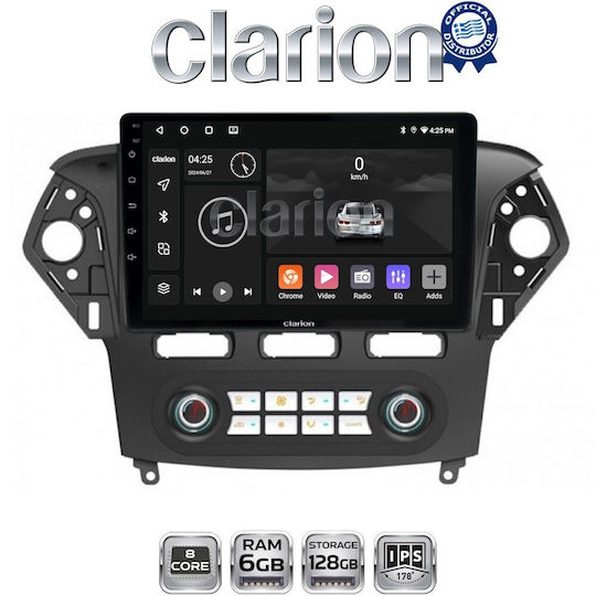 Clarion Gl53368c Οθόνη Oem Multimedia Αυτοκινήτου Ford Mondeo 2010 > 2013 Carplay Androidauto Bt Gps Wifi Gprs Electriclife