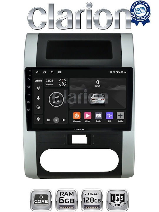 Clarion Gl53002 Екран OEM Мултимедия Автомобилни Аудио Системи Nissan X-Trail 2007 > 2013 CarPlay AndroidAuto BT GPS Wi-Fi GPRS ElectricLife