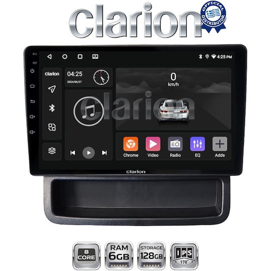 Clarion Gl53893 OEM Multimedia Car Audio System Screen Opel Vivaro Renault Trafic Nissan Primastar 2010 > 2014 CarPlay Android Auto BT GPS Wi-Fi GPRS Electriclife