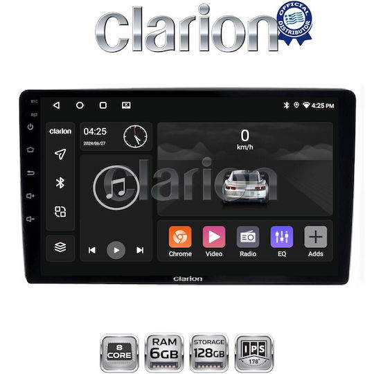 Clarion Gl53238 Οθόνη Oem Multimedia Αυτοκινήτου Ford Focus 07 > 11 Mondeo 07 > 14 – Galaxy 07 > 14 – S-max 08 > 14 Carplay Androidauto Bt Gps Wifi Gprs Electriclife