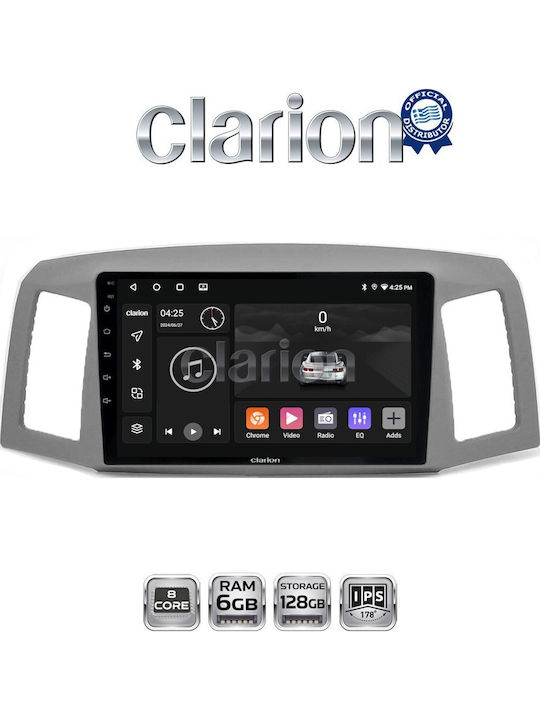 Clarion GL53307 OEM Multimedia Car Screen Jeep Grand Cherokee 2004 > 2011 CarPlay Android Auto BT GPS Wi-Fi GPRS Electric Life