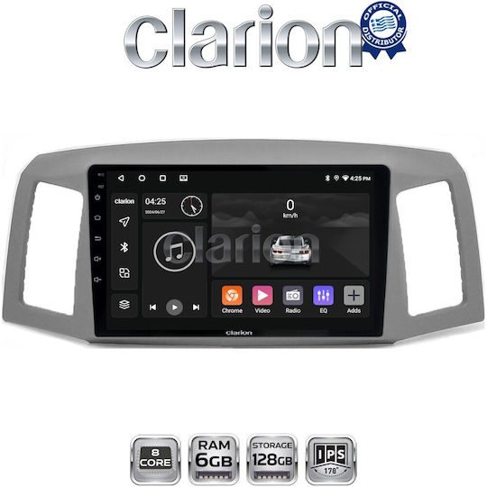 Clarion GL53307 OEM Multimedia Car Screen Jeep Grand Cherokee 2004 > 2011 CarPlay Android Auto BT GPS Wi-Fi GPRS Electric Life