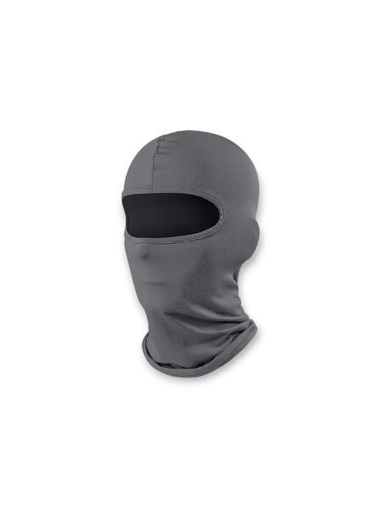 Full Face Motorcycle Rider Balaclava Made of Polyester Grey Colour