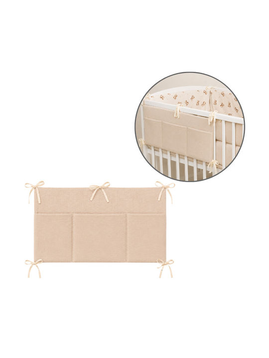 Kidizi Baby Crib Bumper Beige