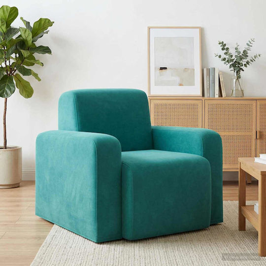 Sessel 88x90x77cm Türkis