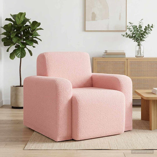 Pink Armchair 88x90x77cm
