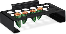 Relaxdays Grill Pfeffer Schwarz 18 Pfeffer 7 x 24,5 x 16 cm