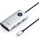 Orico PW11 6in1 USB-C Docking Station with HDMI 4K PD Silver