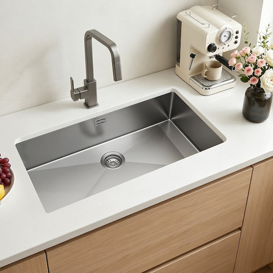 Vevor QRSSCBXGPGTX1VX5D001V0 Υποκαθήμενος Inox Μ85xΠ45cm Ασημί Vevor QRSSCBXGPGTX1VX5D001V0 Υποκαθήμενος Inox Μ85xΠ45cm Ασημί
