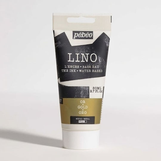 Pebeo Linocut 80ml Gold Acrylfarben