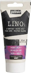 Μελάνι Νερού Χαρακτικής Pebeo Linocut 80ml Pink Blue