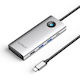 Orico PW11 8in1 USB-C Docking Station with HDMI 4K PD Ethernet Silver
