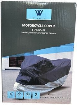 Καλυμμα Κουκουλα Μοτο M Mc001 170t Μπλε Ασημι Winger