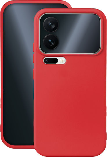 TelForceOne Задна Корица Силикон Червена Xiaomi 17 Pro