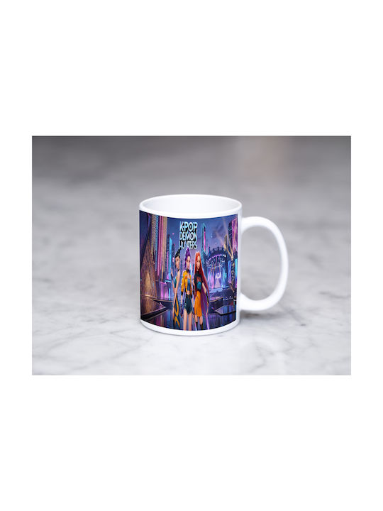 Digital Place K-pop Demon Hunters Ceramic White...