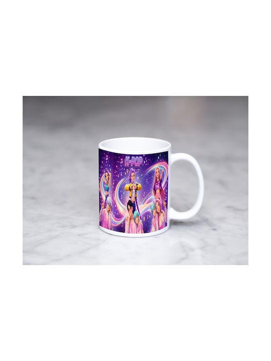 Digital Place K-pop Demon Hunters Ceramic White...