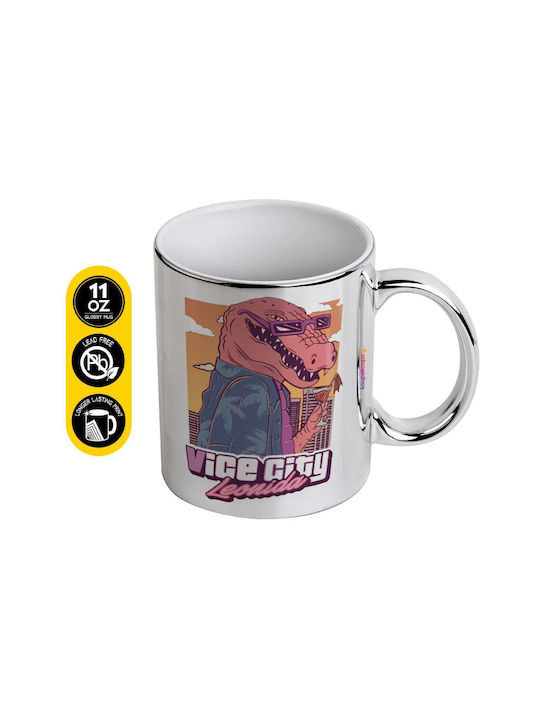 Koupakoupa Vice City Leonida Ceramic Mug Silver...