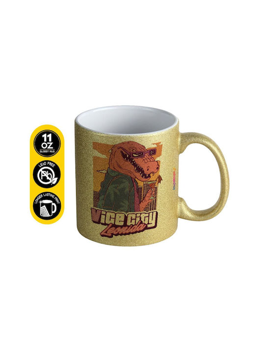 Koupakoupa Vice City Leonida Ceramic Mug Gold 330ml