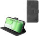 Lime Book Synthetisches Leder / Silikon Graue (Honor 600 Lite)