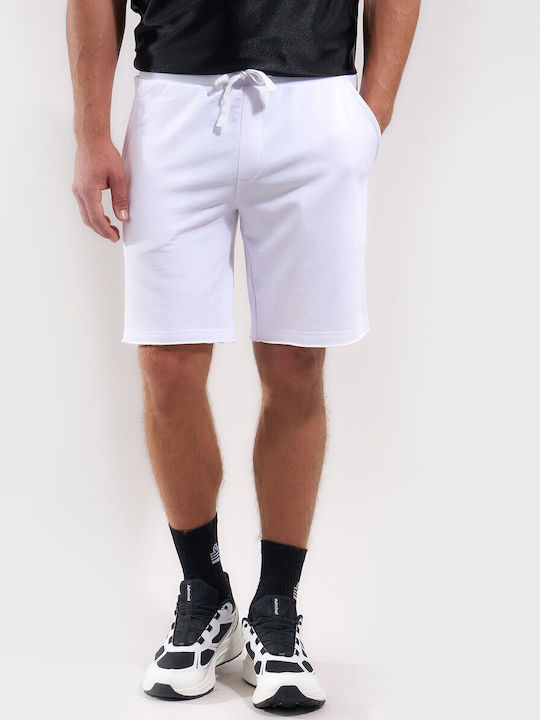 Admiral Sport Herren Shorts Weiß